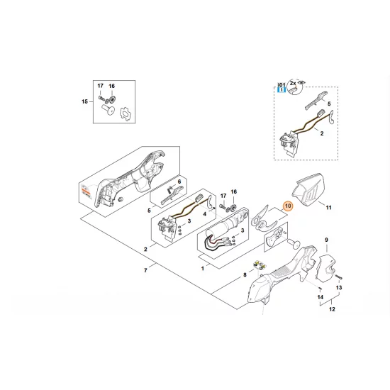 STIHL  Zestaw ostrzy VA05 007 4200